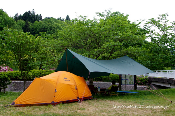 知明湖キャンプ場　2015.5.9-10