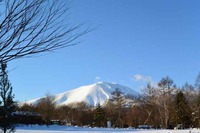 雪の浅間山 雪の浅間山