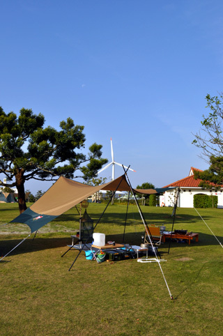 やっぱり竜洋の風は強かった・・・ in 竜洋海洋公園オートキャンプ場 2日目。