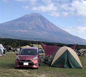 人気のふもとっぱらで復活キャンプデビュー!?そして加水分解の悲劇 人気のふもとっぱらで復活キャンプデビュー!?そして加水分解の悲劇