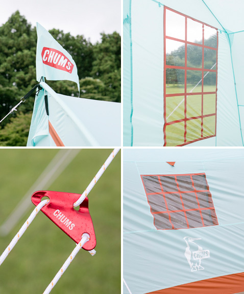 CHUMSロッジ型テント〜Booby Two Room Koya Tent 4 〜いよいよ発売開始です! CHUMSロッジ型テント〜Booby Two Room Koya Tent 4 〜いよいよ発売開始です!