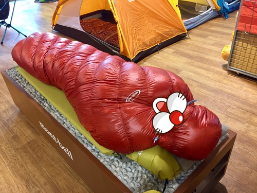 雪中キャンプと冬山トレッキング用に、軽くて暖かいシュラフを購入。 雪中キャンプと冬山トレッキング用に、軽くて暖かいシュラフを購入。