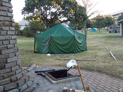 若洲公園キャンプ！