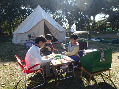 若洲公園キャンプ！
