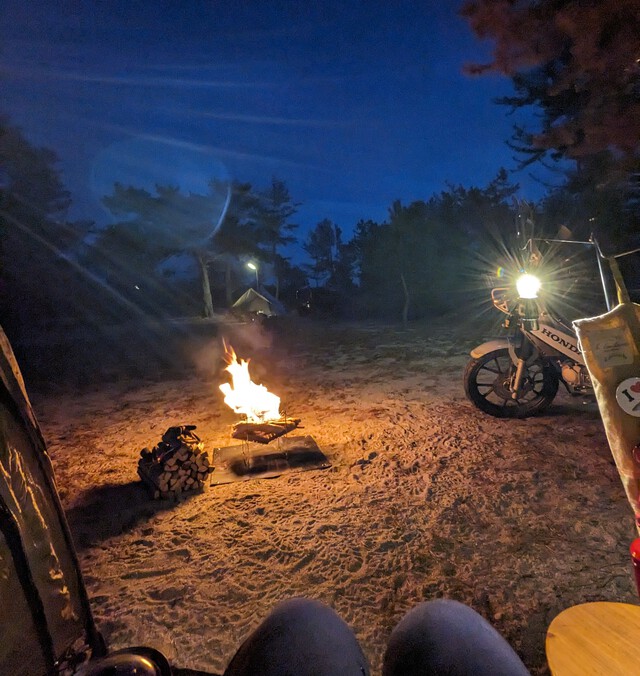 CUB路島~その4~(最後)の夜 CUB路島~その4~(最後)の夜