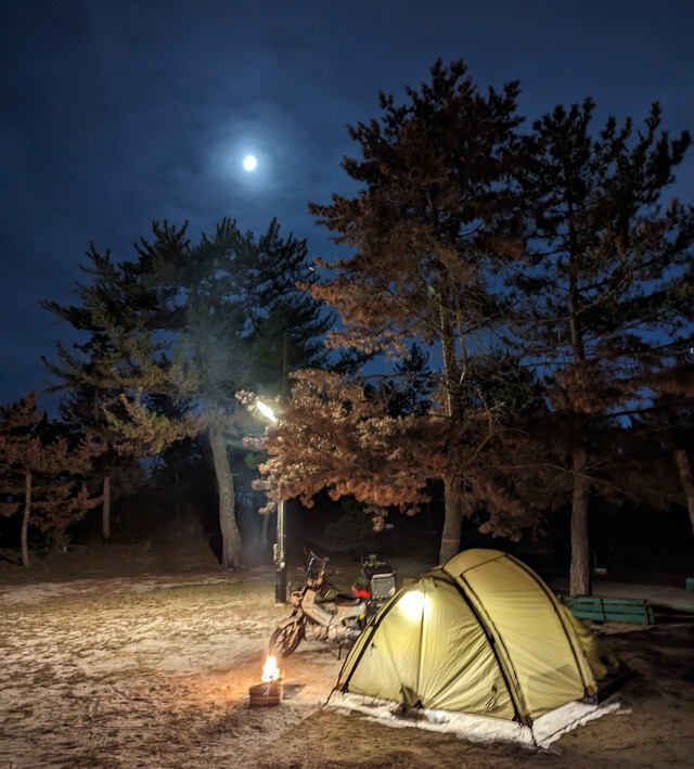 CUB路島~その4~(最後)の夜 CUB路島~その4~(最後)の夜