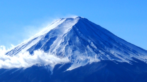 1月 雪の本社ヶ丸と清八山 1月 雪の本社ヶ丸と清八山