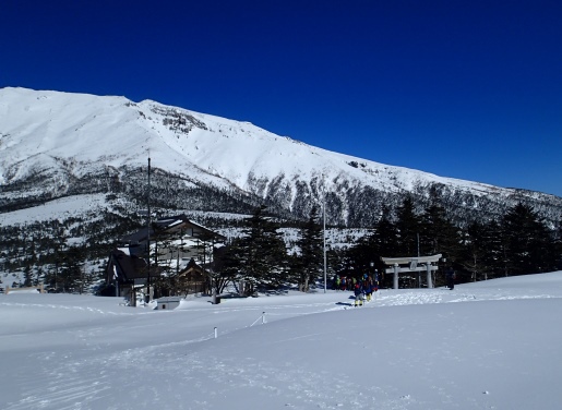 3月 快晴！雪の木曽御嶽山①