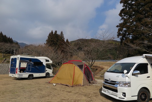 吉野山キャンプ場へ 吉野山キャンプ場へ