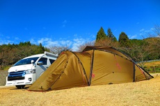 テント乾燥☆吉野山キャンプ場