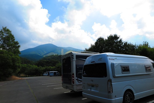 連休は車中泊②