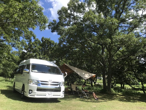 瀬の本高原オートキャンプ場へ 瀬の本高原オートキャンプ場へ