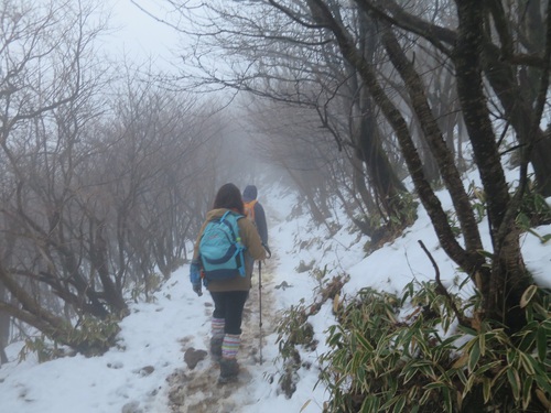 久住登山へ 久住登山へ