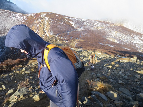 久住登山へ 久住登山へ