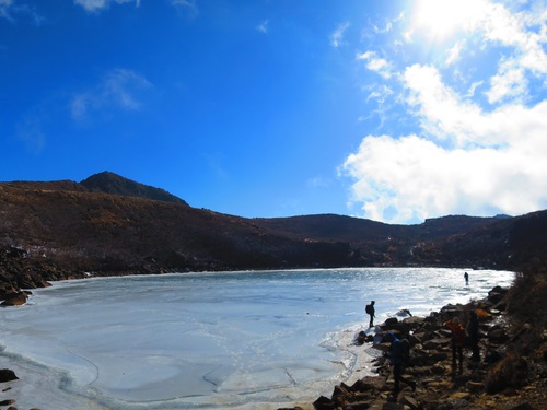 久住登山へ 久住登山へ