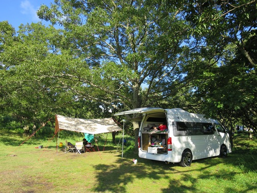 瀬の本高原オートキャンプ場へ 瀬の本高原オートキャンプ場へ