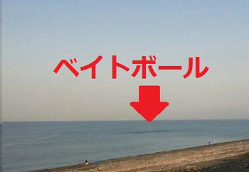 青い気配×ベイトボール×ナブラ無し! 青い気配×ベイトボール×ナブラ無し!