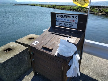 琵琶湖×外来魚×回収BOX 琵琶湖×外来魚×回収BOX