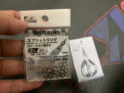スプリットリング#2×30個入100円×セリアすごいな( ゚Д゚)‼ スプリットリング#2×30個入100円×セリアすごいな( ゚Д゚)‼