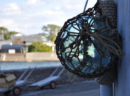 エンドウの花が咲く出羽島 遠見76.0m