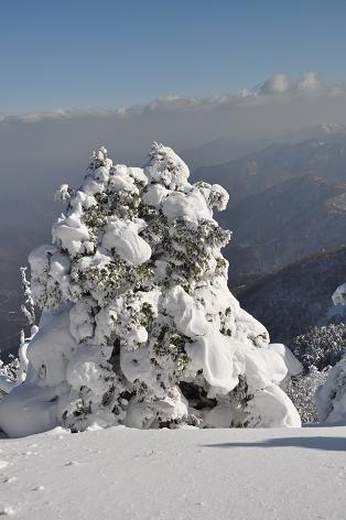 登り始めは剣山!