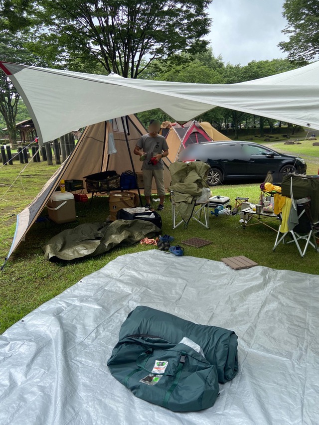 【さよならエスティマ】明けない梅雨の鳥野目公園オートキャンプ場(No18) 【さよならエスティマ】明けない梅雨の鳥野目公園オートキャンプ場(No18)