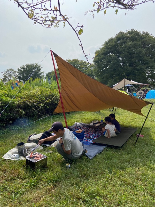 【新入りデビュー】大混雑の彩湖でミニミニBBQ 【新入りデビュー】大混雑の彩湖でミニミニBBQ