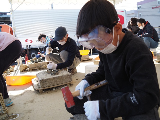 化石発掘体験をしてきました~! 化石発掘体験をしてきました~!