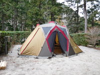 愛知県民の森　オートキャンプ　2月6日