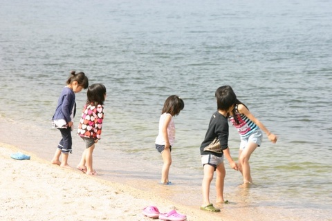 青柳浜でのグルキャン(その2)