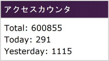 60万PV到達(*^^)v