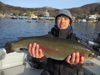 芦ノ湖(2012.3.15、20)