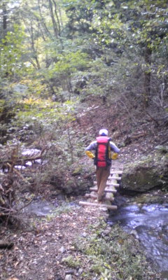 快晴!秋の秩父御岳山