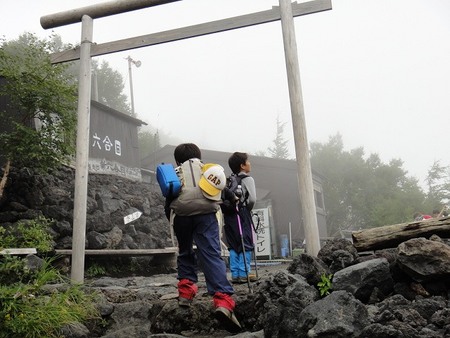 富士登山!出発~山小屋
