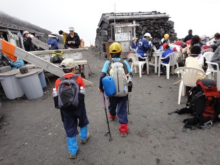 富士登山!出発~山小屋