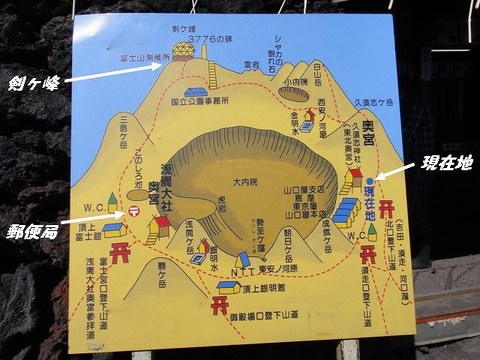 富士登山!お鉢巡り