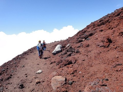 富士登山!お鉢巡り