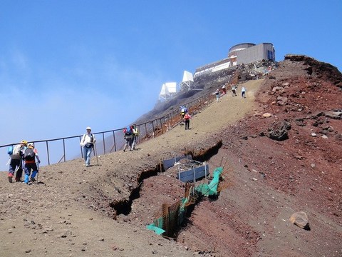 富士登山!お鉢巡り
