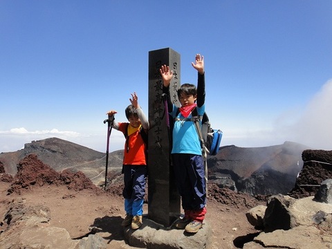 富士登山!お鉢巡り