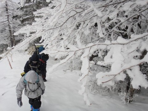 雪の北横岳!前編