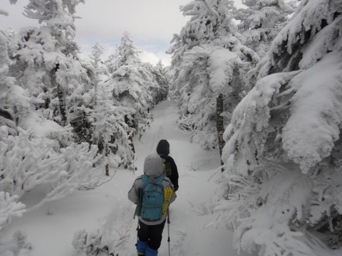 雪の北横岳!前編