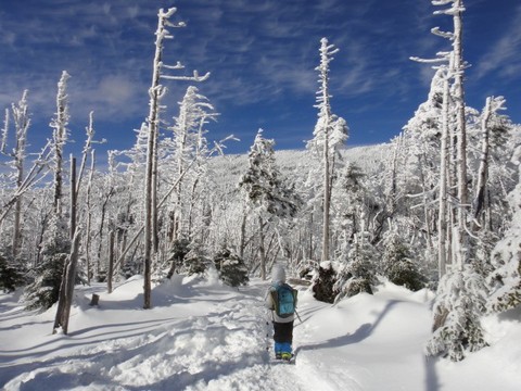 雪の北横岳!後編
