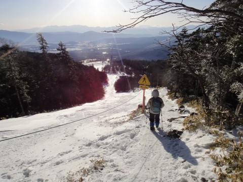 雪の北横岳!後編