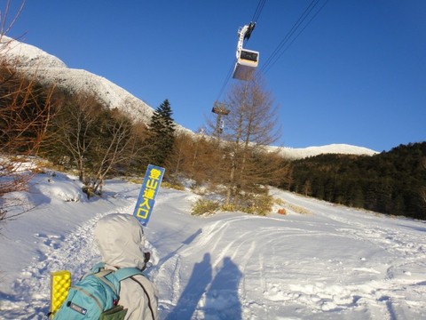 雪の北横岳!後編