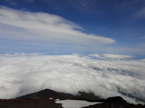富士宮ルート!ヘロヘロの下山編(笑)