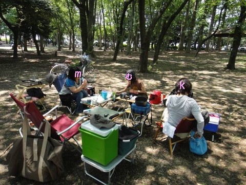 ランチ女子会☆伊佐沼公園