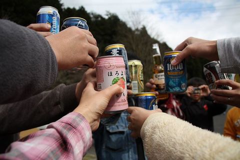 松田川ダムお花見キャンプ!2010