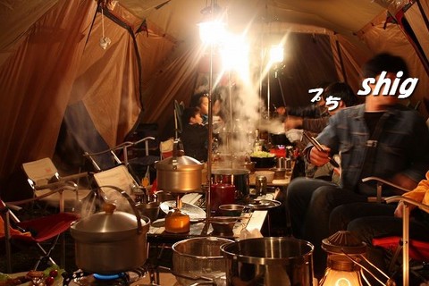 松田川ダムお花見キャンプ!2010