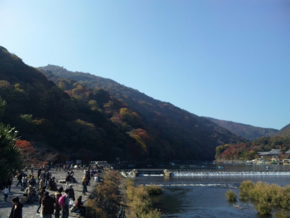 紅葉の嵐山・嵯峨野