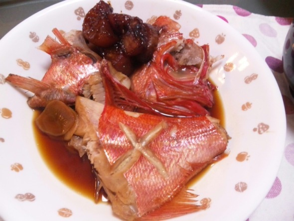 キンメの煮付け